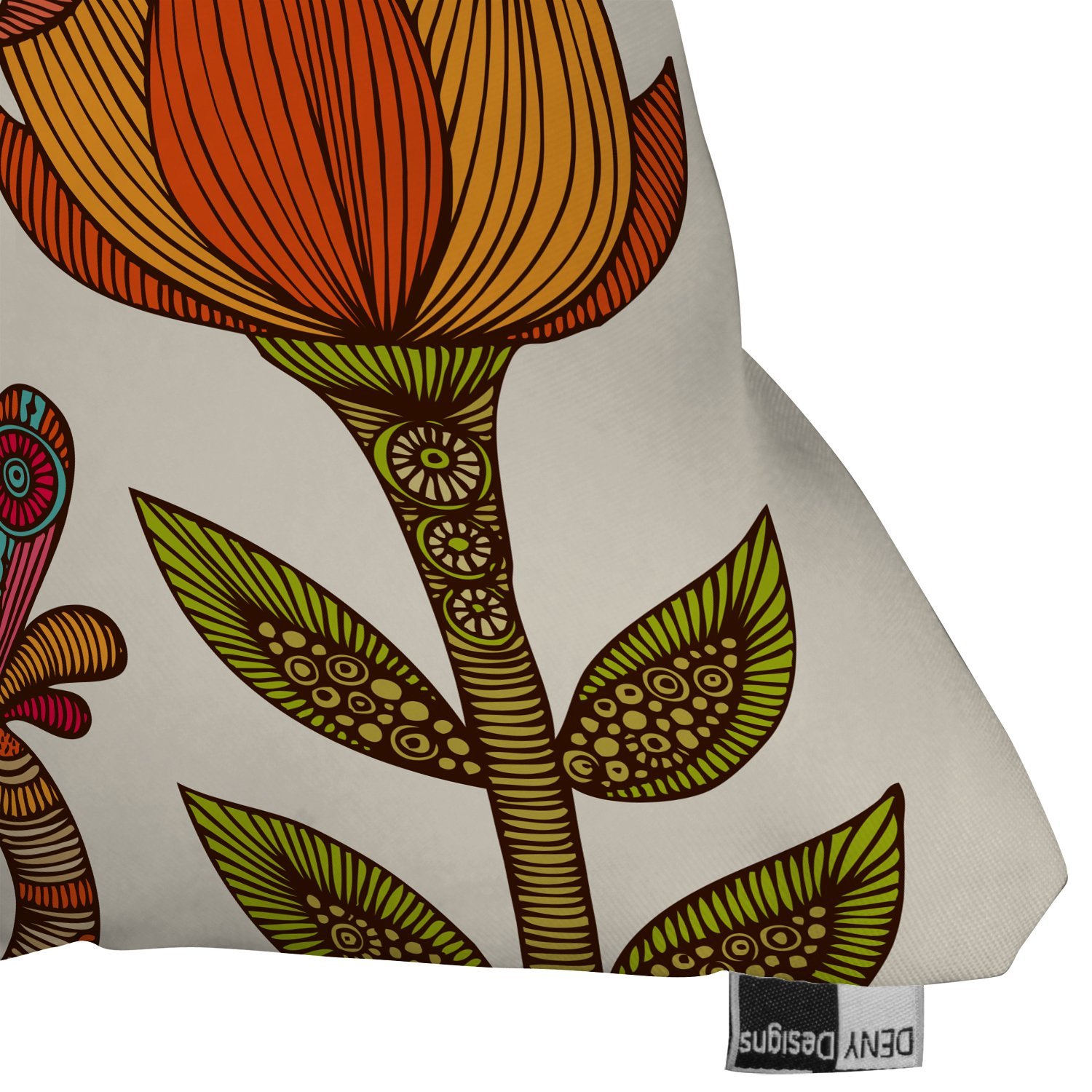 DENY Designs Valentina Ramos in The Garden Outdoor Throw Pillow, 18 by 18-Inch